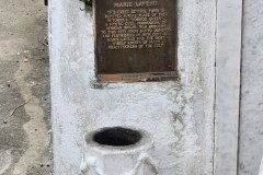 Marie Laveau's Tomb - Plaque